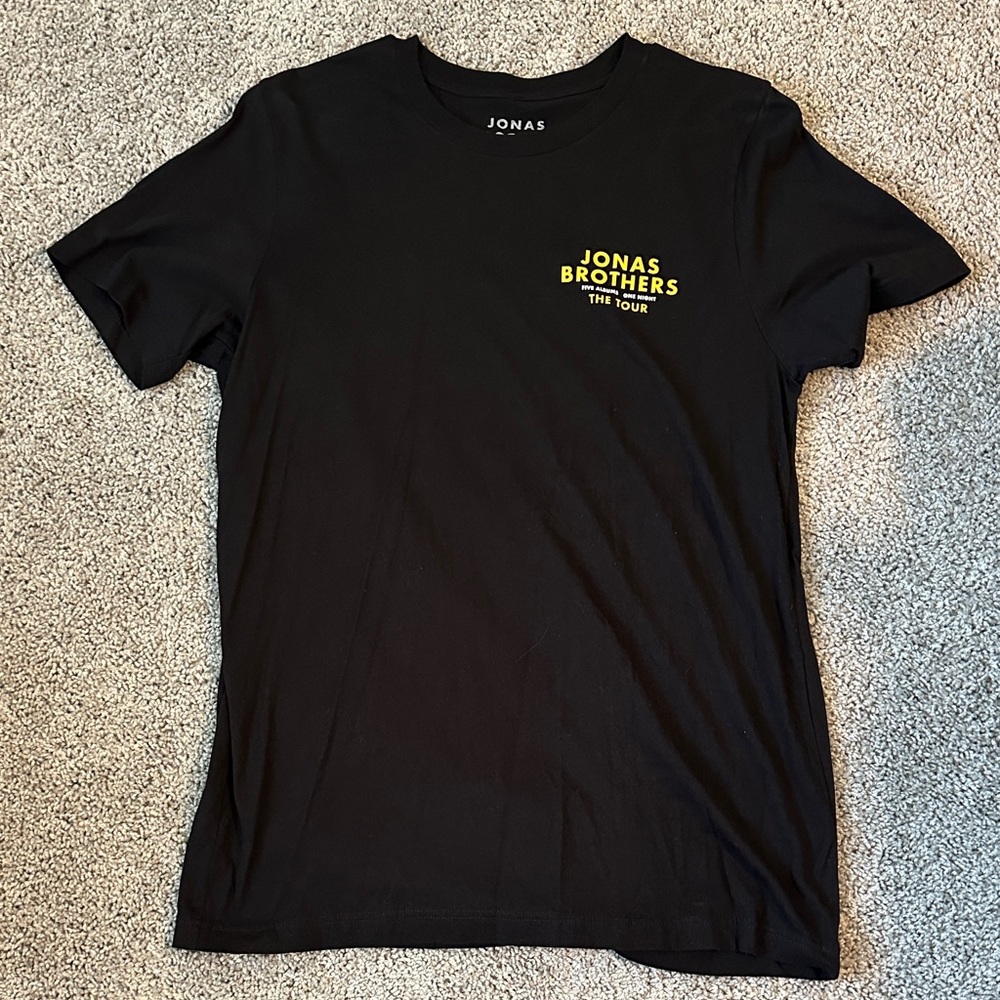 Jonas Brothers Black Tour T-Shirt